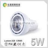 Lepu Best Selling High Cri Ra95 Cob Dimmable Led Gu10 Lights With Reflector Lens Spotlight