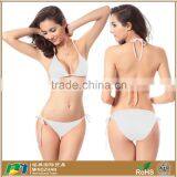 Halter Triangle Padded Top Bikini Set Swimwear Swimsuit