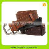 China Leather Factory Luxury Cross Pattern Leather Belt Men 16234 thumbnail-1