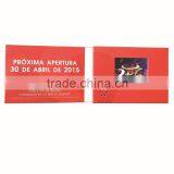 New Style OEM Factory 2.4/ 2.8/4.3/5.0/7.0/10.1 Inch Video Brochure/Lcd Video Book