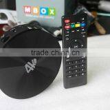 4k tv Box Quad Core Android 4.4 TV BOX Amlogic S802 2.0GHz 2G/8G BT 2.4G Wifi XBMC thumbnail-4