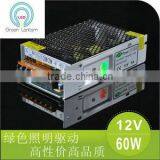 Aluminum Shell 12v 5A 60w Switching Power Supply