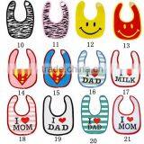China 100% Cotton Material Adult Bandana Custom Printed Disposable Bibs thumbnail-2