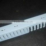 Slotted PVC Cable Channel high quality plastic cable trunking open slot design