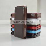 2016 Hot Sales Flip Cover PU Leather Cases for Iphone5 SE With TPU Cases Holder thumbnail-2