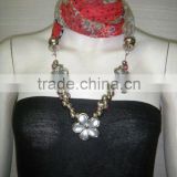 Charming Scarf/Jewellery Neck ring Scarf/Latest Scarf 2013