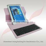 Rotatable Leather Case Bluetooth Keyboard for Samsung Galaxy N8000