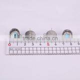 Fashion Evil Eye Shell Earring, Pave Crystal Stud Earrings, Charm Shell Gem Earrings thumbnail-3