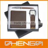High quality customized made-in-china Leather Gift Set For Customer(ZDG12-002)