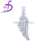 2015 Wing Jewelry for Girl White Cz Wholesale Silver Pendant China thumbnail-1