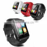 U8 Wrist Smart Digital Health CE RoHS Automatic Suunto Watch Mobile Phone With Bluetooth Bracelets