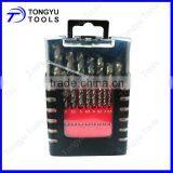 19pcs HSS Twist Drill Bits Set For Metal