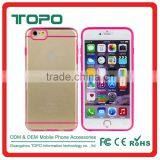 Clear Ultra Thin Anti-scratch Multicolor Soft TPU PC Indent Line Graceful Shape Phone Case for IPhone 6 6s Plus thumbnail-2