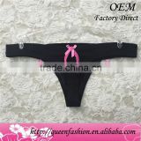 Newly sexy adult transparent panty cute butterfly underpants sexy t-back panties