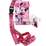 Min nie Mouse Lanyard with Coin Wallet -Pink