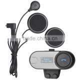 2016 Version TCOM-SC BT Bluetooth Motorcycle Helmet Intercom Interphone Headset LCD screen FM Radio+Soft Earphone