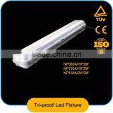 2*24w t8 1.5m Tri-proof Led Tube Light ,IP65,IK 10,led Tri-proof Light ,CE ROHS thumbnail-4