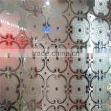 4mm to 12mm decorative acid etched glass