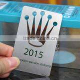 Custom Etching Metal VIP Membership Card thumbnail-5