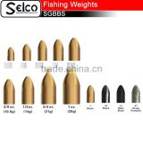 Stainless Steel fishing accessory bullet fishing weights sinkers of Fishing  sinker from China Suppliers - 139636089