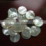 Polished Mother of Pearl Shell Beads