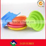 Colourful Foldable Silicone Dog Bowl, Silicone Pet Bowl, Silicone Collapsible Bowl thumbnail-6