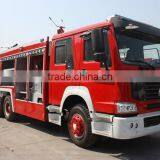 10wheels Sino Howo 12cbm Water-Foam fire trucks