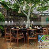Horticultural Design Hot-Dip Galvanized Steel Pipe Frame Commercial Greenhouse For Holiday thumbnail-4