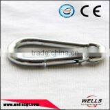 Wells Factory 8mm Heavy Duty CE Forged Galvanized Carbon Steel Snap Hook thumbnail-4
