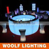 Indoor Attactive LED Plastic Lighting Pub Furniture