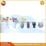 Cemetery Decoration Black Granite Flower Vase thumbnail-1