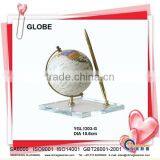 Plastic Deskpot Globe With Glass Base YGL1203-G thumbnail-1