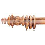 Curtain Pole,curtain Rod,acanthus Flambeau Finial on Pole(B190032) thumbnail-1