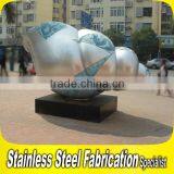 Sculpture Art Stainless Steel Outdoor Sculpture Bronze Sculpture thumbnail-3