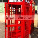 OEM Outdoor London Steel Red Telephone Booth thumbnail-5