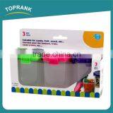 Food Storage Container 3pcs 138ml Small Plastic Candy Food Storage Container Set thumbnail-2