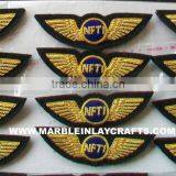 Zari Hand Embroidery Indian Badges thumbnail-1