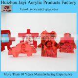 China Manufacturer Wholesale Acrylic Plastic Photo Insert Keychain thumbnail-1