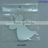 Silver Christmas Angel Decoration thumbnail-1