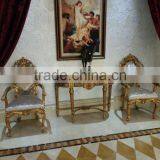 Art Deco Hand Painted Furniture Console Table For Sale thumbnail-6