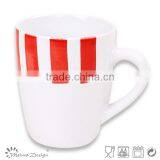 Red Stoneware Dinnerware Mug thumbnail-1
