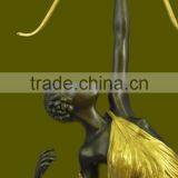 Home Decorations Antique Metal Crafts Bronze Sculpture Hunting Statue thumbnail-4