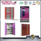 Markets Hot Sale Cheap Godrej Furniture Different Colour Steel Almirah thumbnail-2