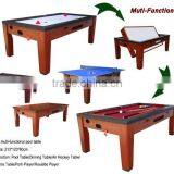 Sports Table 3-in-1 Billiard Dinning Air Hockey Tennis Pool Table for Sale thumbnail-1