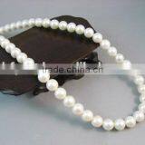 Modern 4-5mm White Freshwater Pearl Necklace thumbnail-2