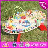2017 New Design Multi-function Toys Wooden Toddler Activity Table W12D065 thumbnail-1