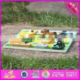 2016 New Design Educational 3d Puzzle Toy Wooden Animal Shapes for Kindergarten W14D021 thumbnail-5