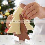 Holiday Bakeware 3D Small Xmas Trees Chocolate Cookies Candy Pan Party Gift Silicone Mold thumbnail-3