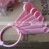 MS-5822 Set Of 6 Plastic Measuring Spoon Set With Easy Open Ring thumbnail-1