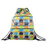 New Recycle Factory Promotional Drawstring Nylon Sling Bag thumbnail-2